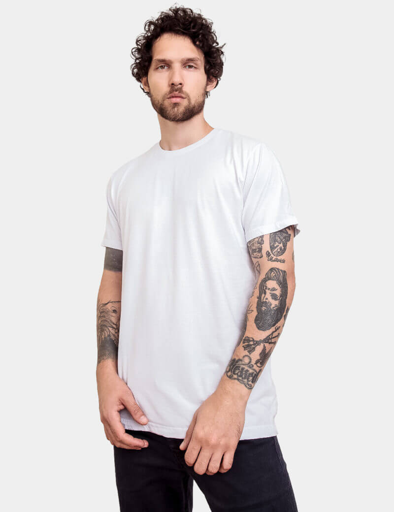 Camiseta Basica Branca 2